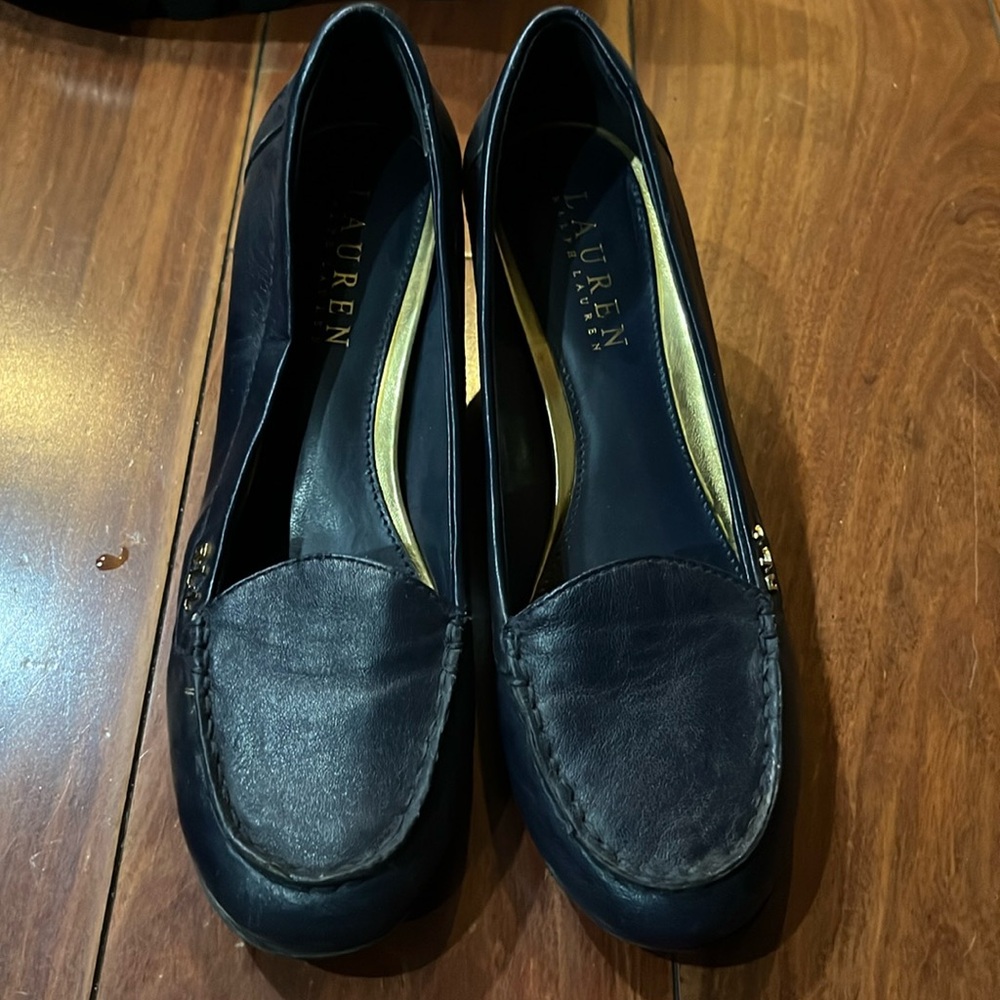 Ralph lauren loafer heel